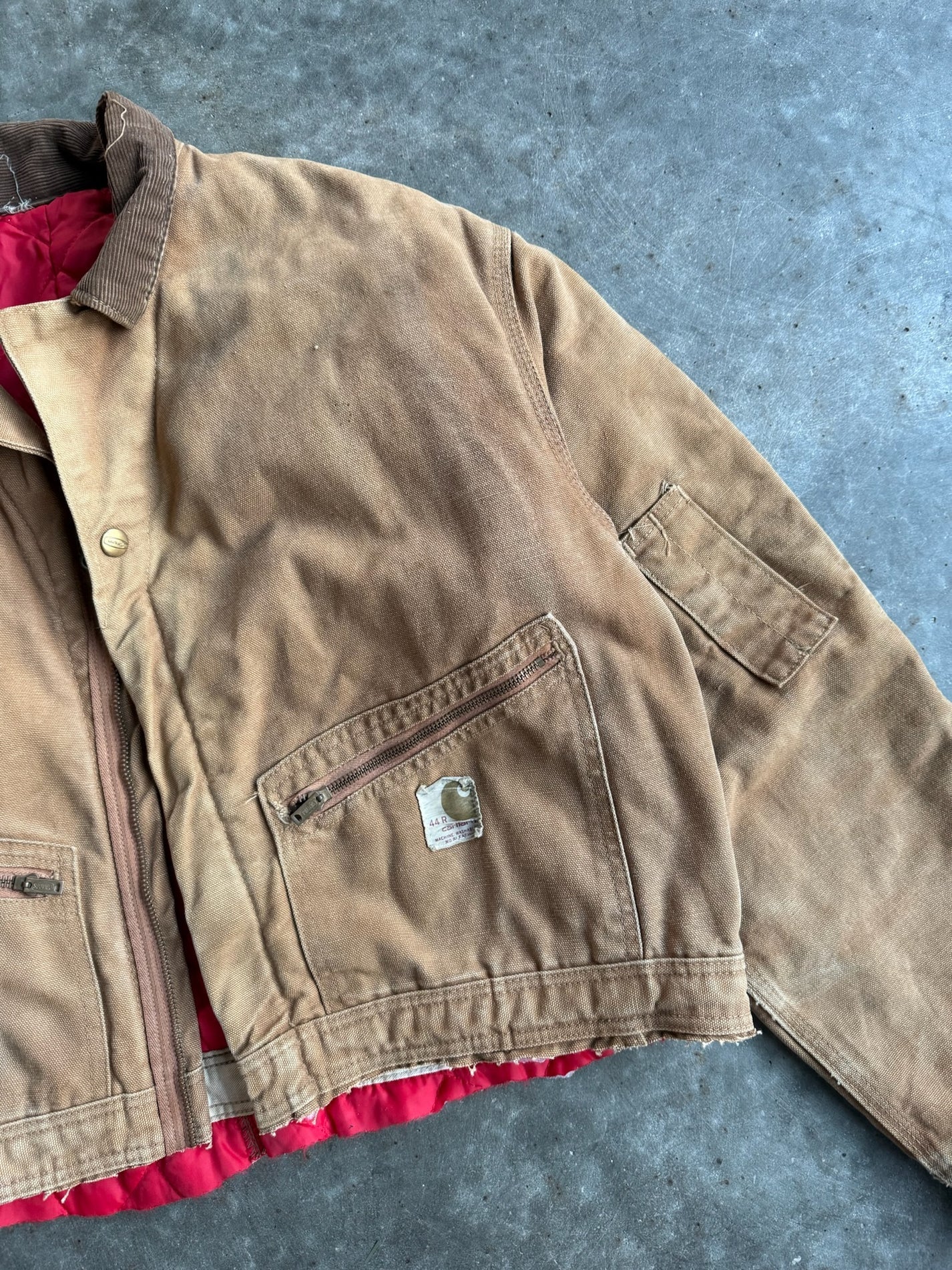 Vintage Cropped Tan Carhartt Jacket™